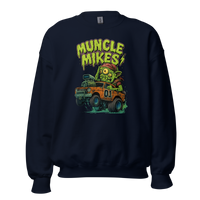 Muncle Mikes Hot Rod and Rat Rod Shirt Mayhem! Monster Rods! (037) Unisex Sweatshirt product mockup 3