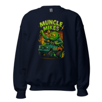 Muncle Mikes Hot Rod and Rat Rod Shirt Mayhem! Monster Rods! (035) Unisex Sweatshirt product mockup 3