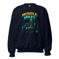 Muncle Mikes Hot Rod and Rat Rod Shirt Mayhem! Monster Rods! (038) Unisex Sweatshirt product mockup 3