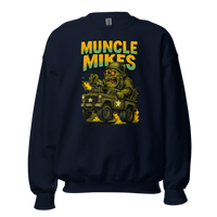 Muncle Mikes Hot Rod and Rat Rod Shirt Mayhem! Monster Rods! (039) Unisex Sweatshirt product mockup 3