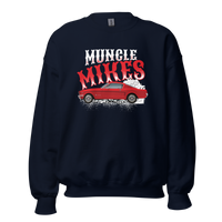 Smoking Hot Rod 1965 Mustang Fastback Unisex Sweatshirt product mockup 3
