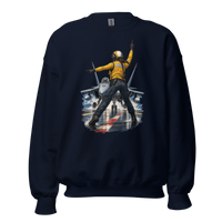 Vintage Aviation Pin-Up T-Shirt – Edition 24 Unisex Sweatshirt product mockup 3