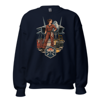 Vintage Aviation Pin-Up T-Shirt – Edition 28 Unisex Sweatshirt product mockup 3