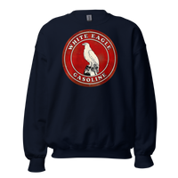 White Eagle Vintage Gas and Oil T-Shirt — Muncle Mikes Unisex Sweatshirt product mockup 3