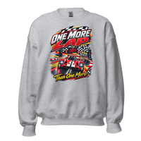 One More Lap Unisex Sweatshirt product mockup 3