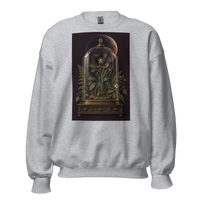 Eclipse Hellebore Gothic Botanical Poster – Dark Academia Wall Art Unisex Sweatshirt product mockup 2