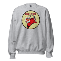 Fire Chief Vintage Gas and Oil T-Shirt — Muncle Mikes Unisex Sweatshirt product mockup 2