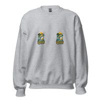Hooked on Weekends Fishing Unisex Sweatshirt product mockup 2