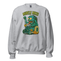 Hot Rods and Monsters 002 T-Shirt — Muncle Mikes Unisex Sweatshirt product mockup 2