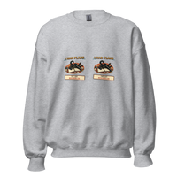 I Had Plans, the Cat Rescheduled Unisex Sweatshirt product mockup 2