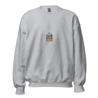 Lone Pine Scenic Road Enamel Camping Mug – California Gift Unisex Sweatshirt product mockup 2