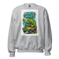 Monster Mugs 007 Hot Rod Coffee Mug — Muncle Mikes Unisex Sweatshirt product mockup 2