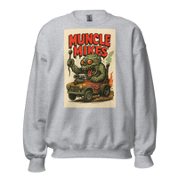 Monster Mugs 009 Hot Rod Coffee Mug — Muncle Mikes Unisex Sweatshirt product mockup 2