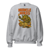 Monster Mugs 012 Hot Rod Coffee Mug — Muncle Mikes Unisex Sweatshirt product mockup 2