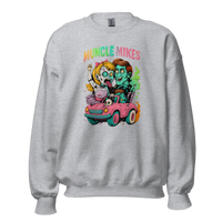 Muncle Mikes Hot Rod and Rat Rod Shirt Mayhem! Monster Rods! (016) Unisex Sweatshirt product mockup 2