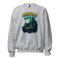 Muncle Mikes Hot Rod and Rat Rod Shirt Mayhem! Monster Rods! (038) Unisex Sweatshirt product mockup 2