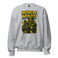 Muncle Mikes Hot Rod and Rat Rod Shirt Mayhem! Monster Rods! (039) Unisex Sweatshirt product mockup 2