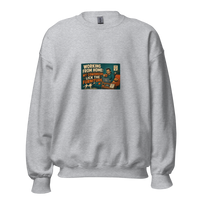 Remote Work Unisex Sweatshirt product mockup 2