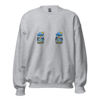 Perfect Fishing Weather Unisex Sweatshirt product mockup 2