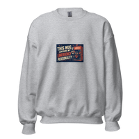 Retro Monster Unisex Sweatshirt product mockup 2