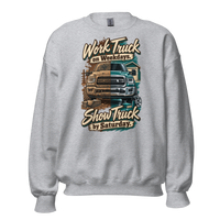 Work Truck Show Unisex Sweatshirt product mockup 2