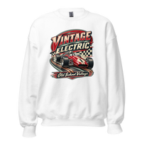 Vintage Electric Unisex Sweatshirt product mockup 4