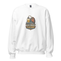 Bleed Brakes Clear Mind Unisex Sweatshirt product mockup 4