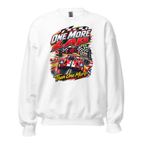 One More Lap Unisex Sweatshirt product mockup 4