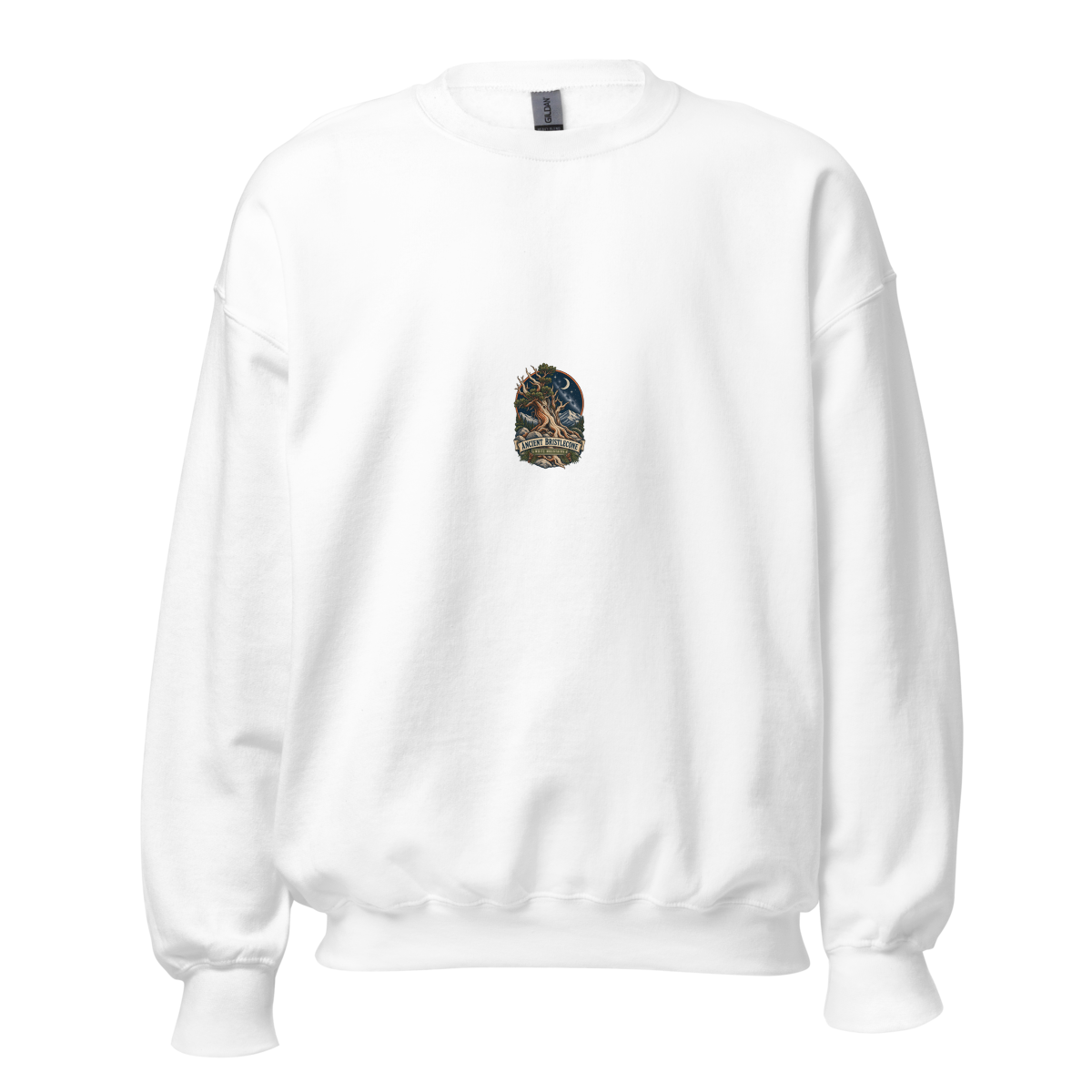Ancient Bristlecone Pine Enamel Camping Mug – California Gift Unisex Sweatshirt product mockup 4