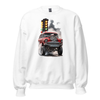 Red Gasser Launch Unisex Sweatshirt product mockup