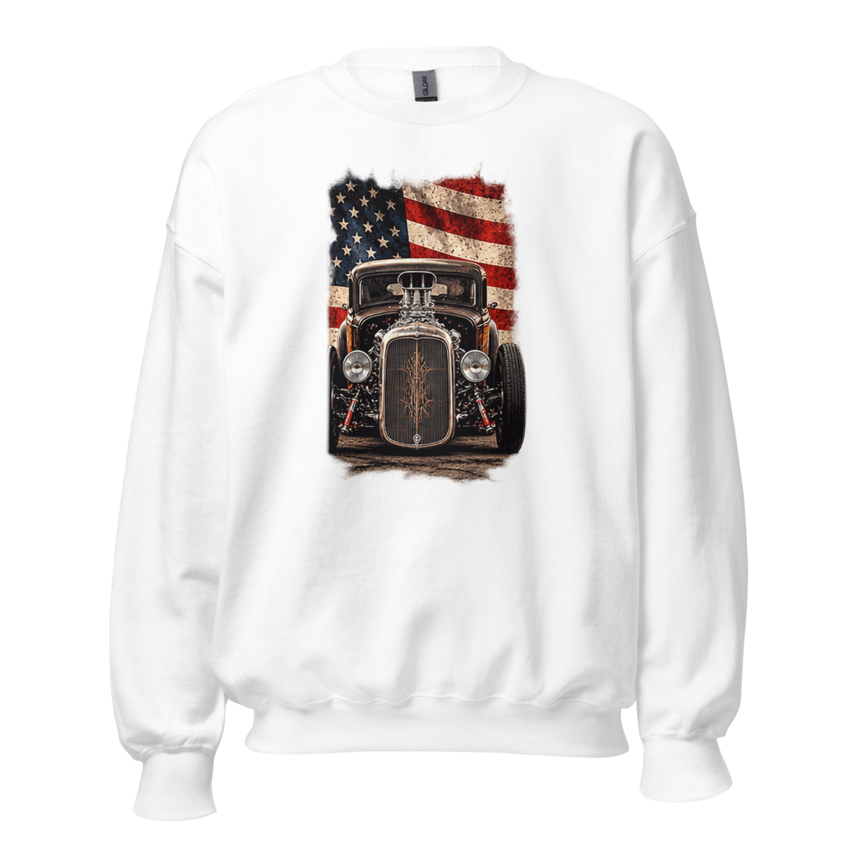 American Steel Blown Roadster Unisex Sweatshirt product mockup