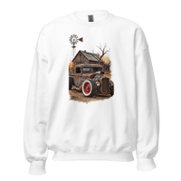Rust and Thunder Rat Rod Pickup Unisex Sweatshirt product mockup