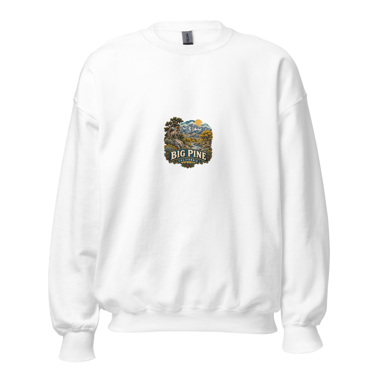 Big Pine California Unisex Sweatshirt product mockup