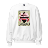 Black Diamond Motor Oil Vintage T-Shirt — Muncle Mikes Unisex Sweatshirt product mockup