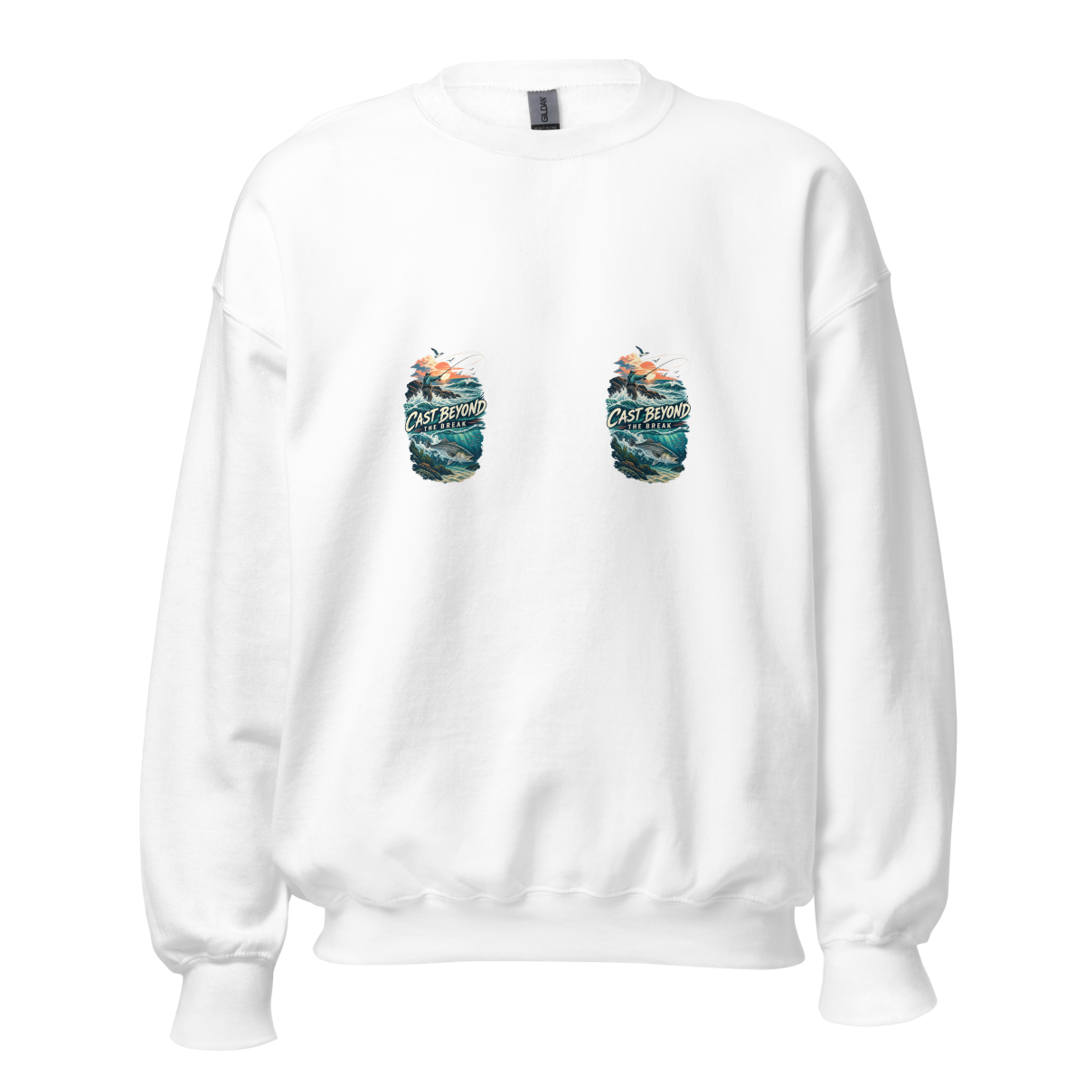 Cast Beyond the Break Unisex Sweatshirt product mockup