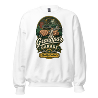 Grandpa's Garage Quality Control T-Shirt – Mechanic Gift Unisex Sweatshirt product mockup
