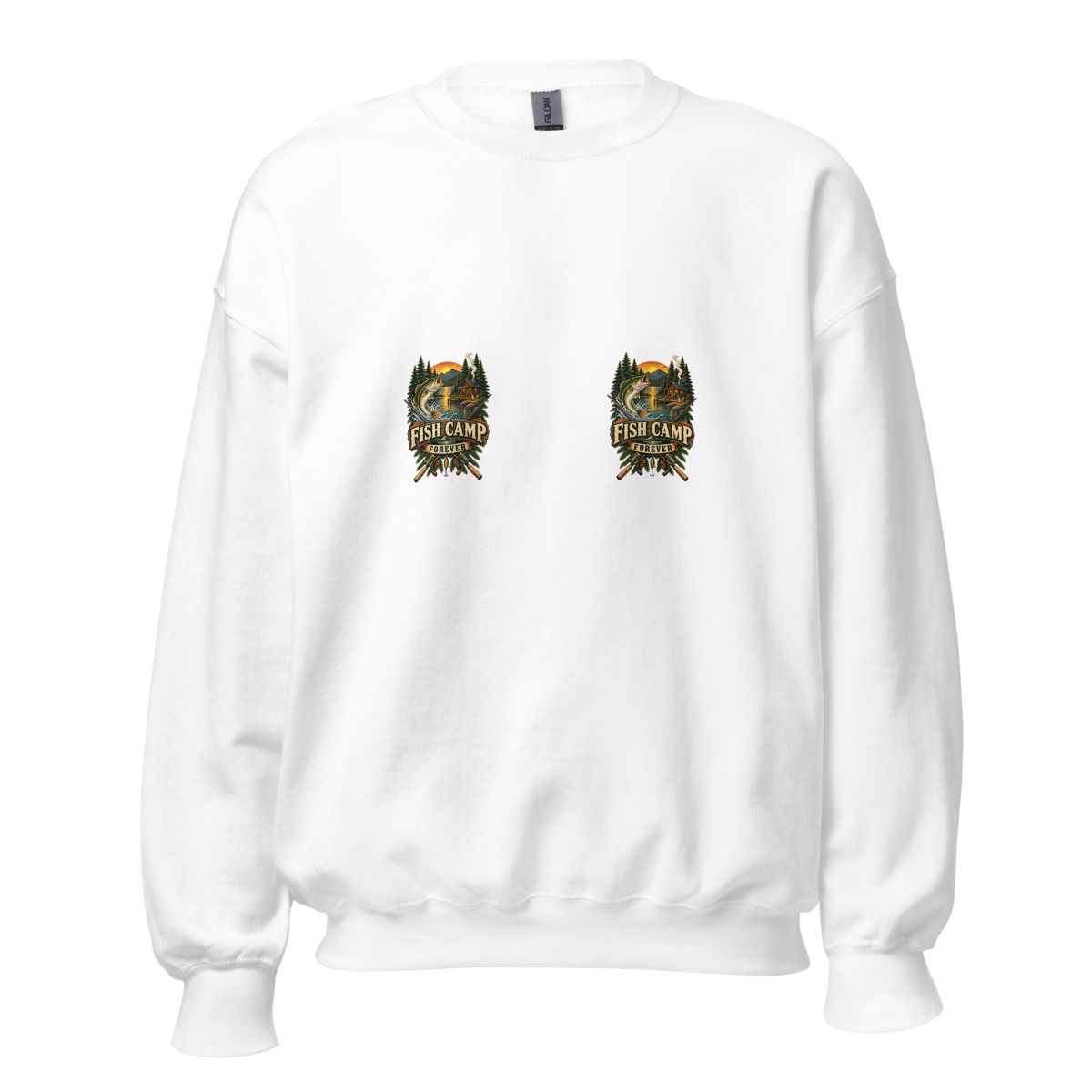 Fish Camp Forever Unisex Sweatshirt product mockup