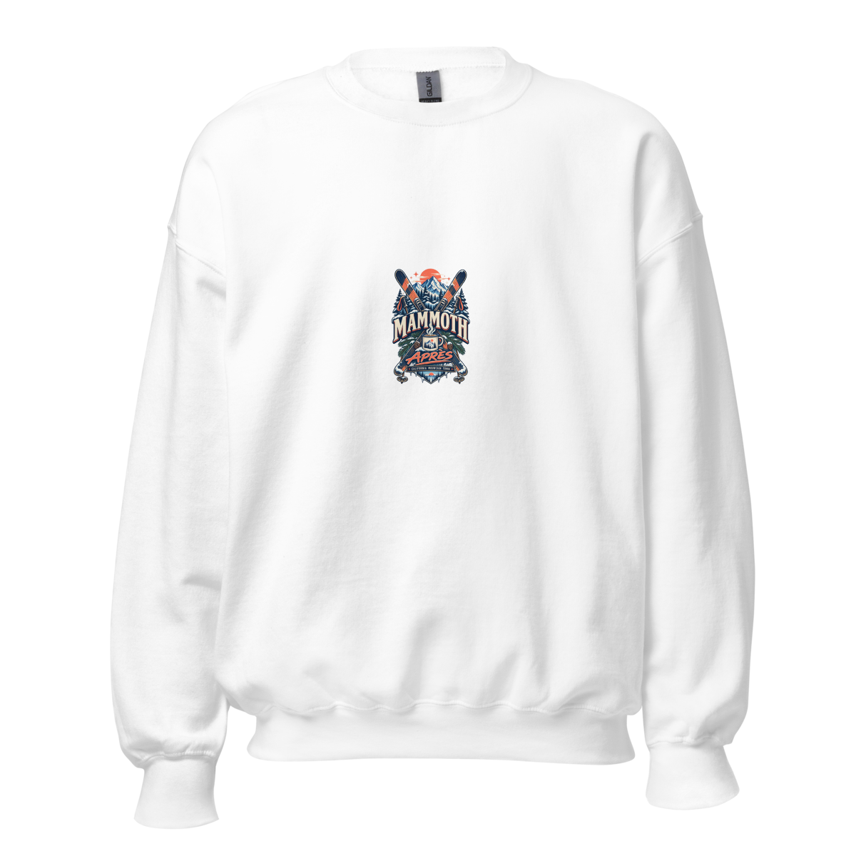 Mammoth Lakes Après Ski Unisex Sweatshirt product mockup
