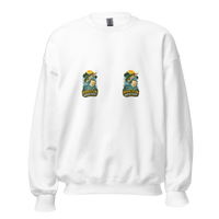 Hooked on Weekends Fishing Unisex Sweatshirt product mockup