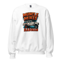 Muncle Mikes Hot Rod and Rat Rod Shirt Mayhem! BADMAN Wagon Unisex Sweatshirt product mockup