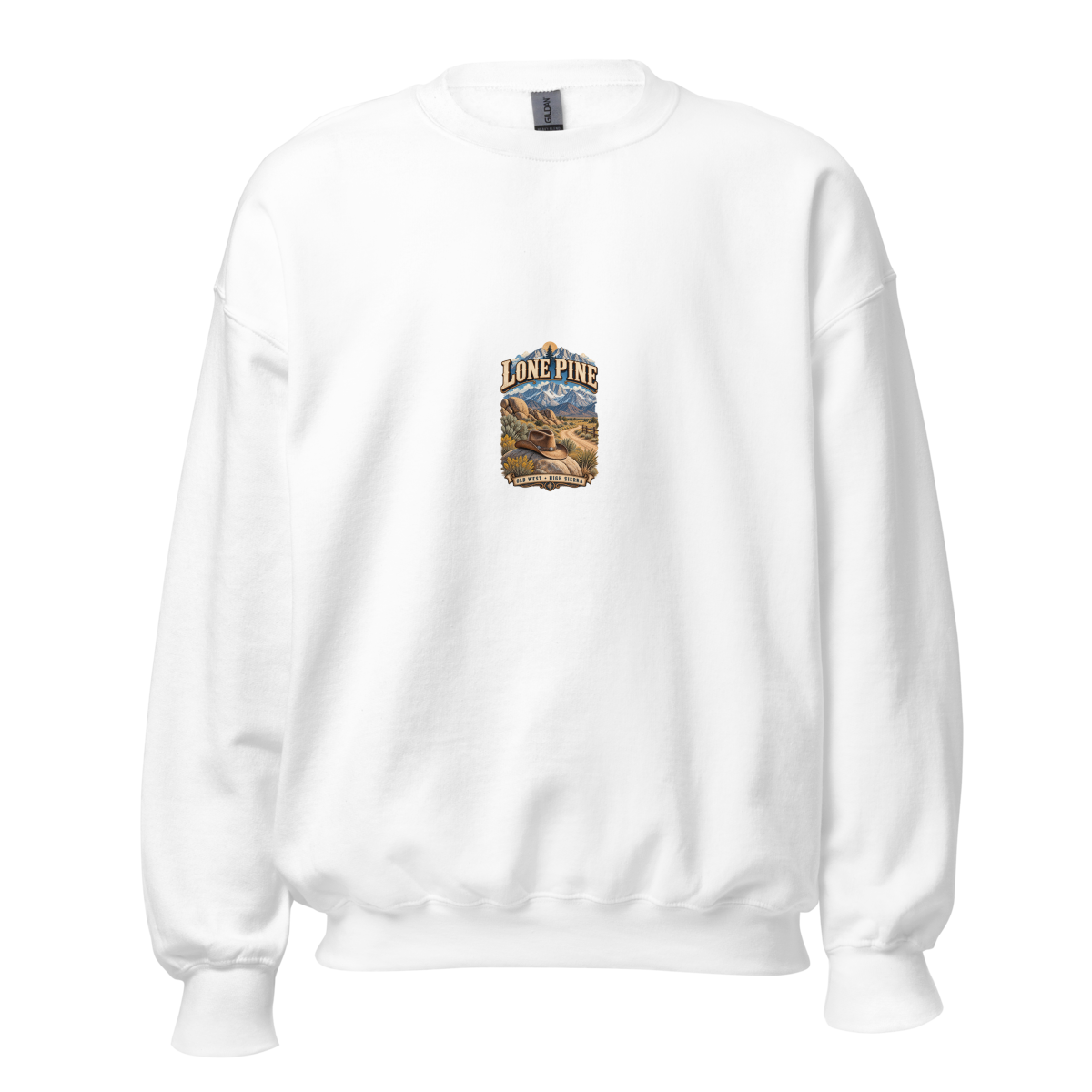 Lone Pine Old West Unisex Sweatshirt product mockup