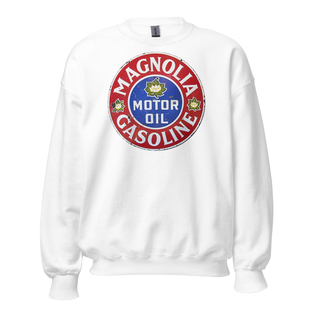 Magnolia Oil and Gas Vintage T-Shirt — Muncle Mikes Unisex Sweatshirt product mockup