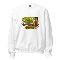 Monster Mugs 001 Hot Rod Coffee Mug — Muncle Mikes Unisex Sweatshirt product mockup