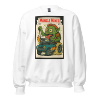 Monster Mugs 004 Hot Rod Coffee Mug — Muncle Mikes Unisex Sweatshirt product mockup