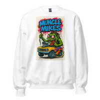 Monster Mugs 008 Hot Rod Coffee Mug — Muncle Mikes Unisex Sweatshirt product mockup
