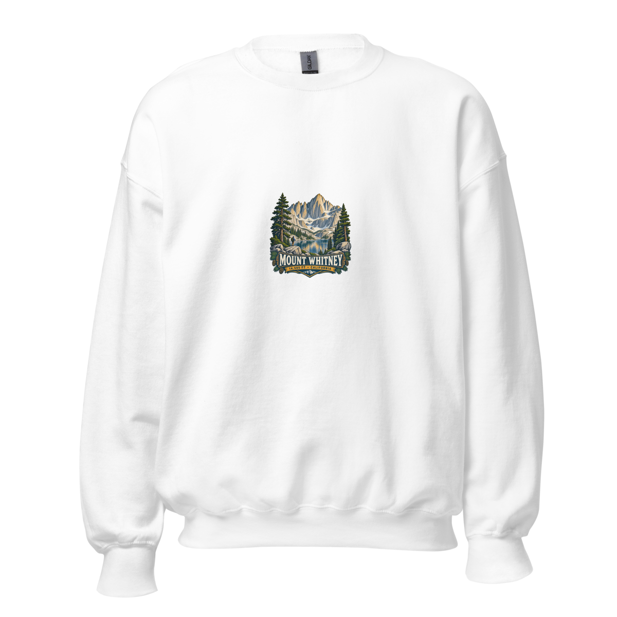 Mount Whitney California Unisex Sweatshirt product mockup