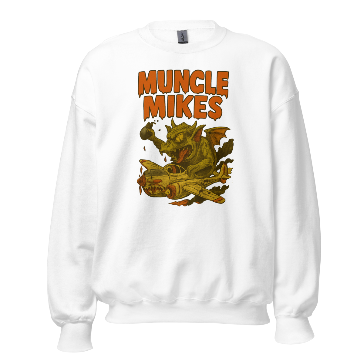 Monster Mugs 013 Hot Rod Coffee Mug — Muncle Mikes Unisex Sweatshirt product mockup