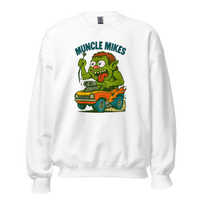 Muncle Mikes Hot Rod and Rat Rod Shirt Mayhem! Monster Rods! (004) Unisex Sweatshirt product mockup