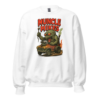 Muncle Mikes Hot Rod and Rat Rod Shirt Mayhem! Monster Rods! (007) Unisex Sweatshirt product mockup