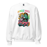 Muncle Mikes Hot Rod and Rat Rod Shirt Mayhem! Monster Rods! (016) Unisex Sweatshirt product mockup